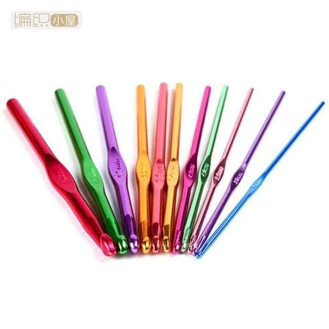 雪球diy编织工具--氧化铝手工钩针工具单支
