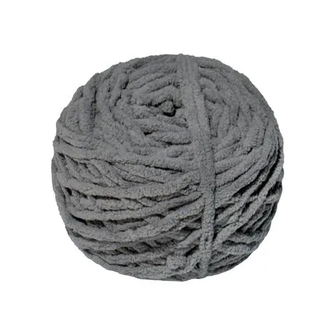 雪球 小冰条线纯色灰色106DIY手工编织约等于80g